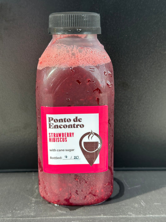 Strawberry Hibiscus Agua Fresca